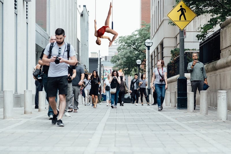 Trapeze Aerial Performance